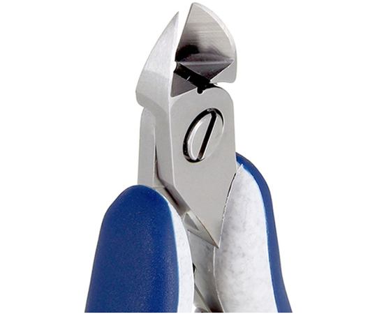 ESD精密ニッパ　長円形　大　セミフラッシュ刃　120mm