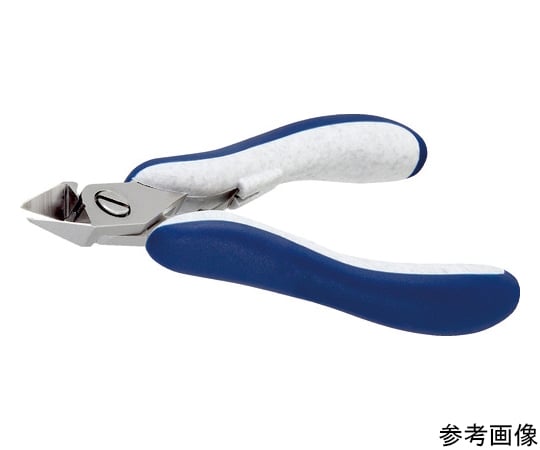 ESD精密ニッパ　先細形　大　フルフラッシュ刃　120mm