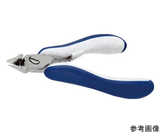 ESD精密ニッパ　先細リリーブ形　大　セミフラッシュ刃　120mm