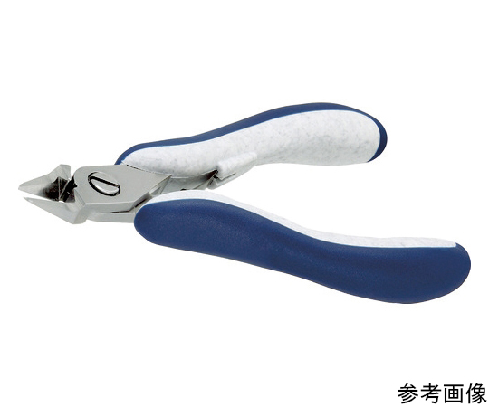 ESD精密ニッパ　先細リリーブ形　大　フラッシュ刃　120mm