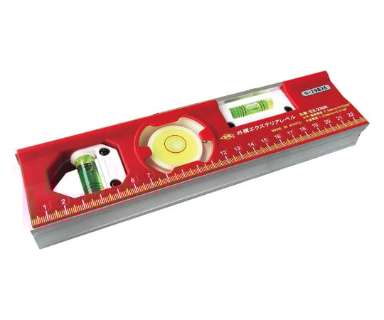 外構エクステリアレベル　赤