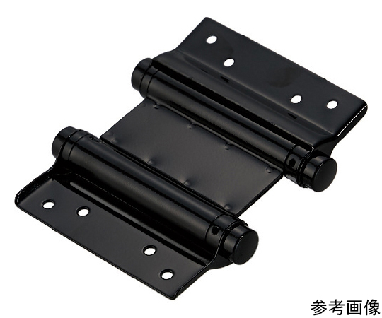 スチール製自由蝶番　両開　全長102mm　（2個入）