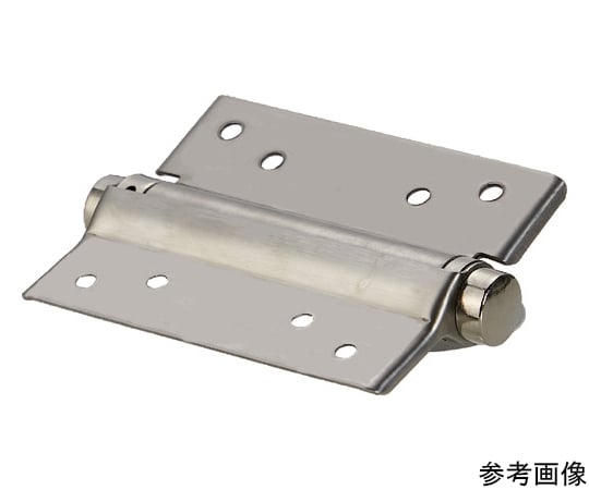 ステンレス製自由蝶番　片開　全長102mm　（2個入）