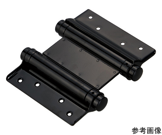 スチール製自由蝶番　両開　全長127mm　（2個入）