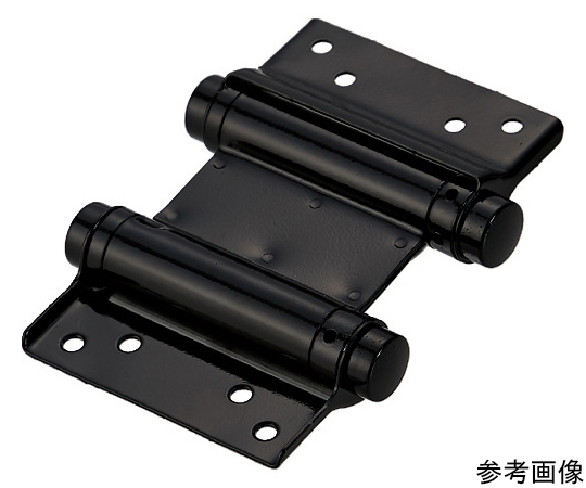 スチール製自由蝶番　両開　全長76mm　（2個入）