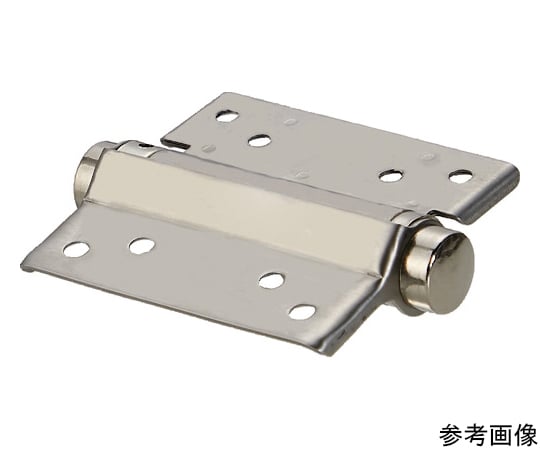 ステンレス製自由蝶番　片開　全長76mm　（2個入）