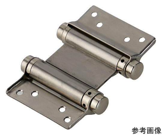 ステンレス製自由蝶番　両開　全長76mm　（2個入）