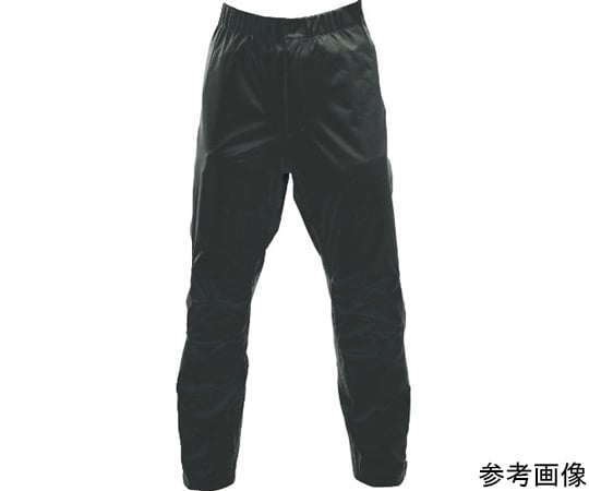 ゴアテックスフルジップレインパンツ　ブラック　S