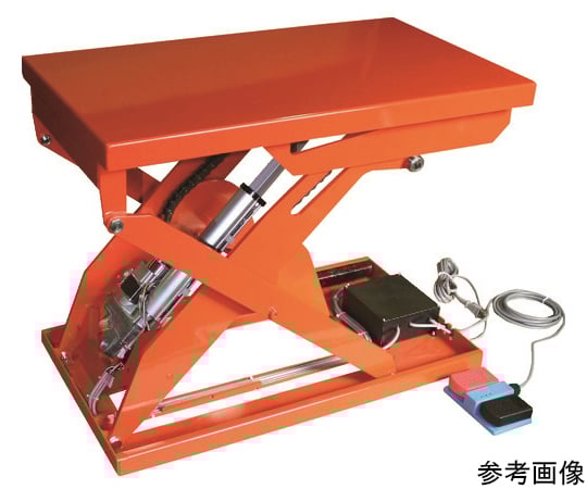 テーブルリフト250kg（電動Bねじ式200V）520×850mm