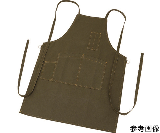 キャンバスエプロン たすきタイプ オリーブドラブ