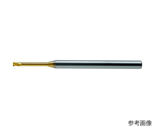 超硬エンドミルHLRS 4枚刃ロングネックラジアス 外径6×コーナー半径R0.1×有効長18×刃長4.8×全長70