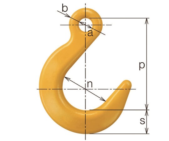 チェンスリング カナグ部材（アイタイプ） ファンドリフックHSF 基本使用荷重3.2t