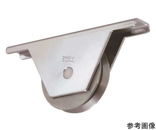 ステンレス重量戸車　スリムタイプ　50mm　V溝