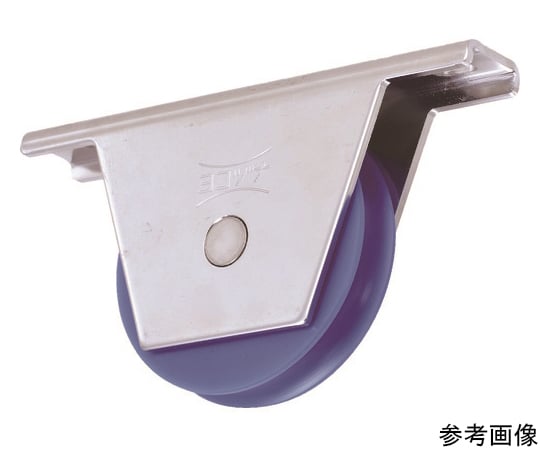 MC防音重量戸車 スリムタイプ 車輪径50mm 丸溝型
