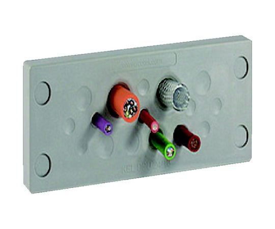 角形ケーブルエントリープレート21本用