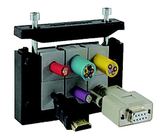 分割式ケーブルエントリーフレーム6個用