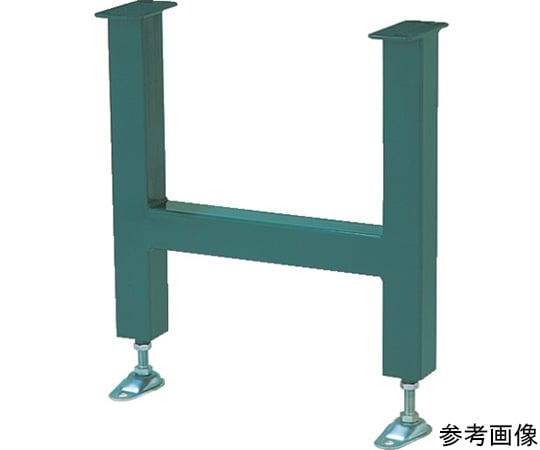 スチール製重荷重用固定脚 KH型支持脚 幅300 呼称高H600±45mm