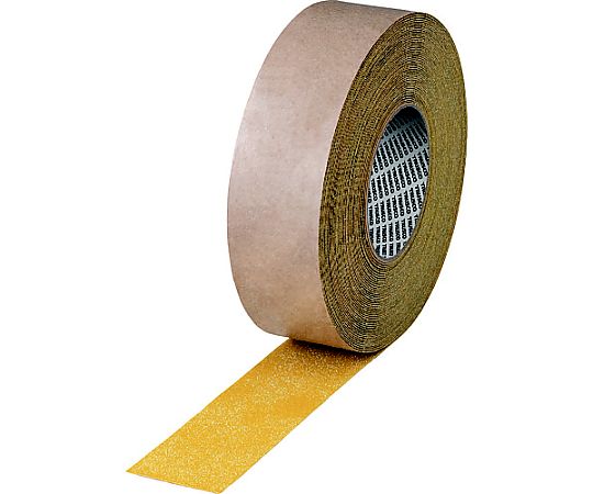 ノンスリップテープ屋内外用　平滑面強粘着タイプ　50mmX18m　黄色　お纏め6巻入