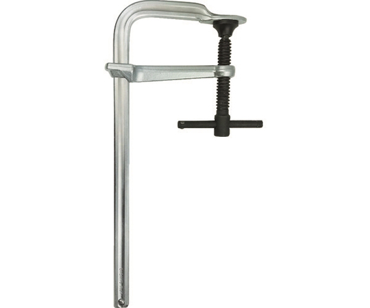 L型クランプ強力型バーハンドル300mm