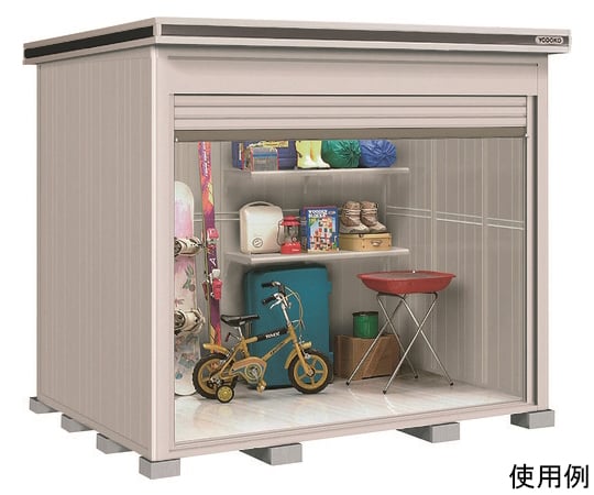ヨド物置　エルモシャッター土間タイプ　LOD-2518HD　CB