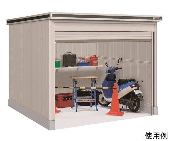 ヨド物置　エルモシャッター土間タイプ積雪型　LODS-2929HD　CB