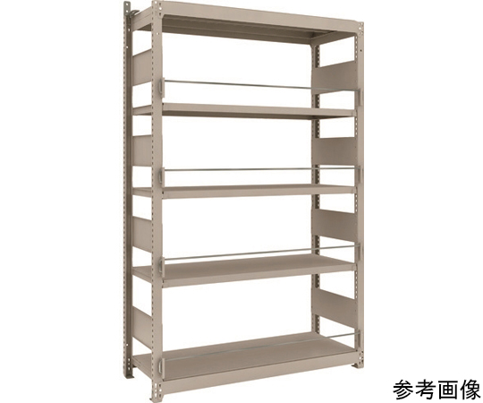 M1.5型軽中量棚　災害備蓄用　1160X445X1800　5段単体