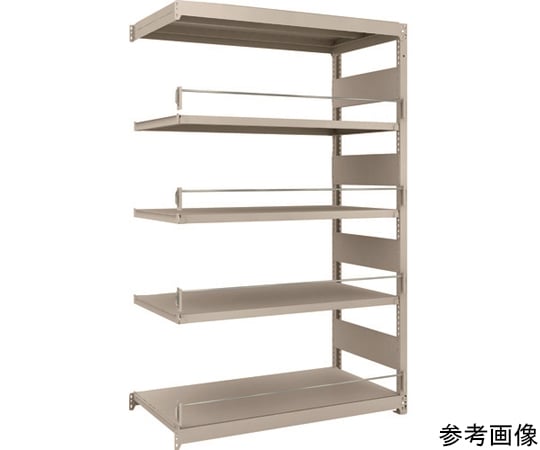 M1.5型軽中量棚　災害備蓄用　1160X595X1800　5段連結