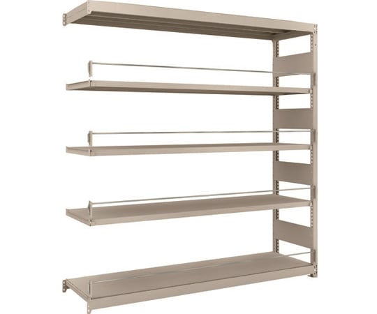 M1.5型軽中量棚　災害備蓄用　1760X445X1800　5段連結