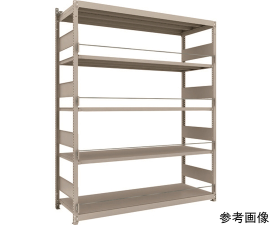 災害備蓄ラック スチールラック M1.5型 W1760×D595×H2100 5段 単体