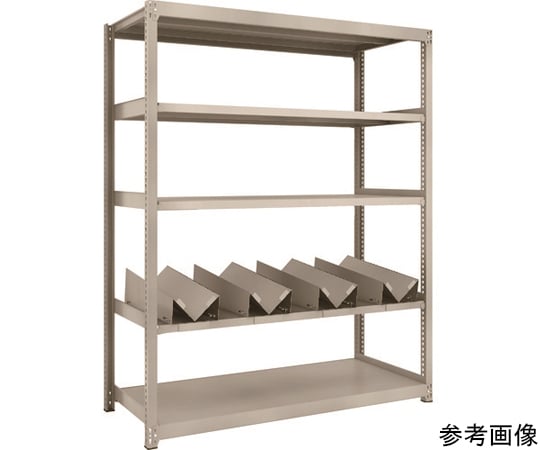 M2型軽中量棚　1460X600XH1800　缶受X4付