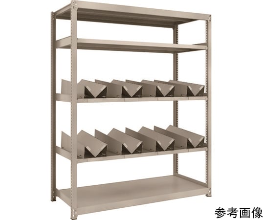 M2型軽中量棚　1460X600XH1800　缶受X8付