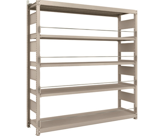 災害備蓄ラック スチールラック M2型 W1760×D450×H1800 5段 単体