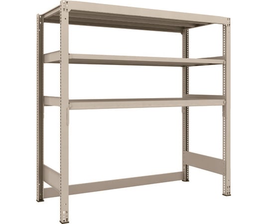 M3型中量棚　下部開放型　H1800XW1800XD721　3段　単体