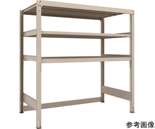 M3型中量棚　下部開放型　H1800XW1800XD921　3段　単体
