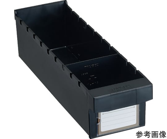 パーツケース WUW型 バンラックケースL型引出 導電タイプ 内寸111×418×H108