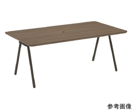 ミーティングテーブル　W1600×D860×H600　天板ウォールナット