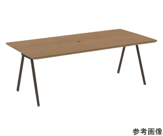 ミーティングテーブル　W1800×D860×H600　天板ホワイトオーク