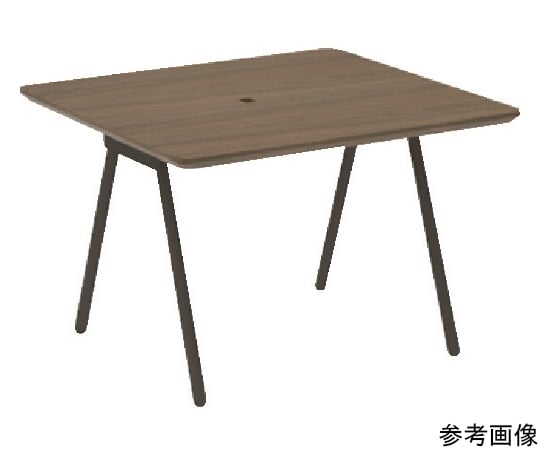 ミーティングテーブル　W950×D860×H600　天板ウォールナット