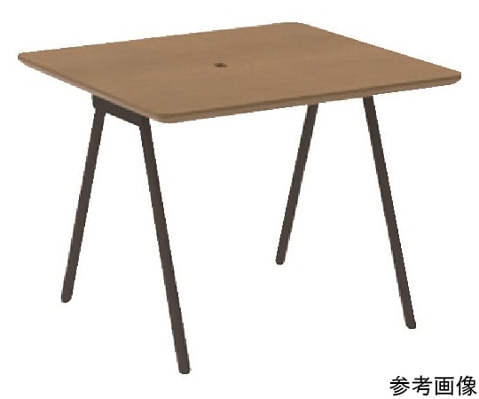 ミーティングテーブル　W950×D860×H700　天板ホワイトオーク