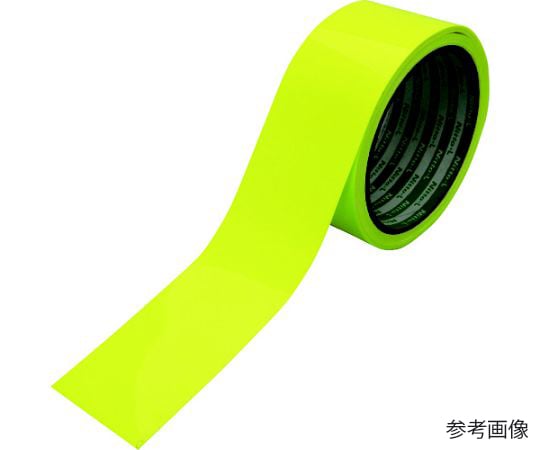 高輝度蓄光蛍光テープ　50mm×5M　レモンイエロー（グリーン）