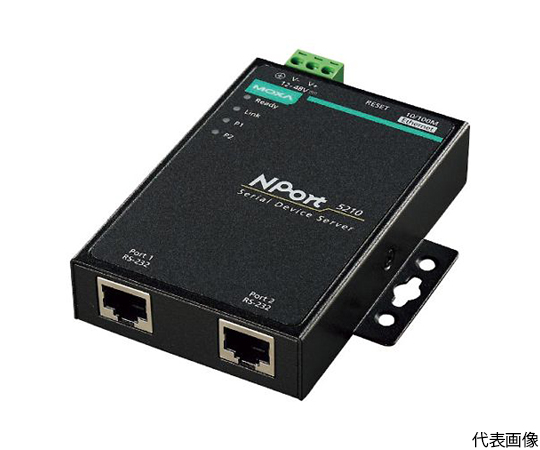 64-8623-10 MOXA 産業用シリアルデバイスサーバ NPORT 5150/JP 【AXEL