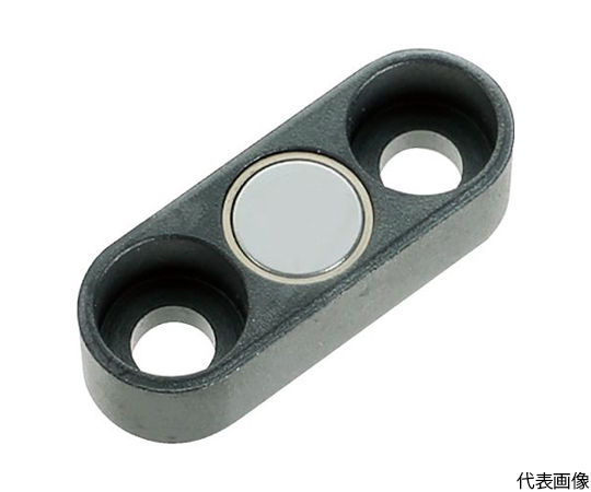 ザグリ穴長円マグネット16mm（サマリウムコバルト）