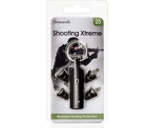 耳栓 騒音吸収フィルター Shooting NRR13dB 1セット（2組入）