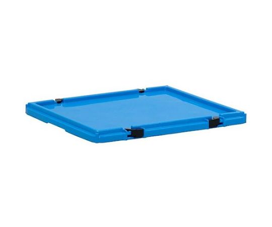 ポリテナーPT-75用ロック付き蓋　ブルー