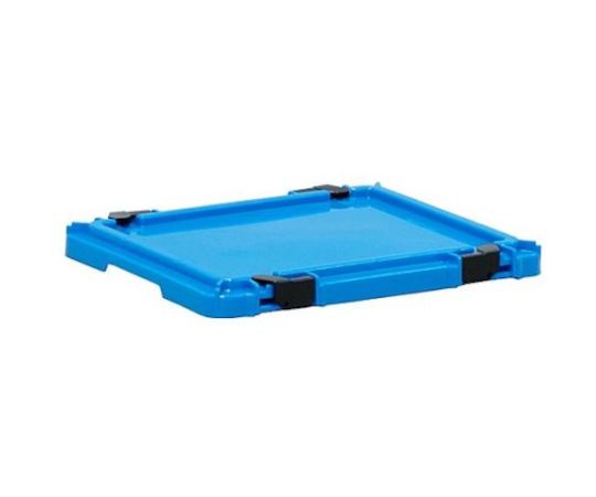 ポリテナーPT-9用ロック付き蓋　ブルー