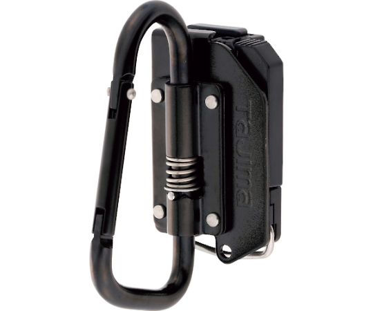 着脱式工具ホルダースチール　カラビナ大　折りたたみ