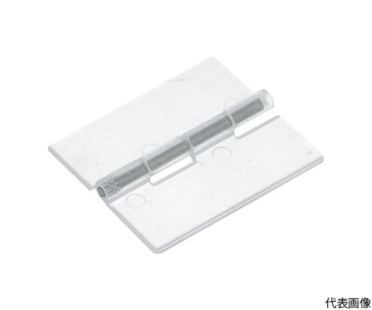 樹脂蝶番　30X20　透明　2個入