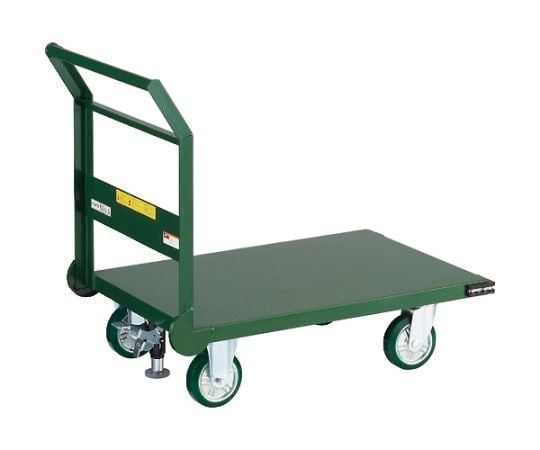 鋼鉄製運搬車　900X600　Φ150ウレタン車　LS付