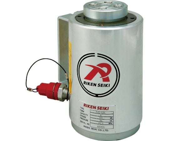 ポンプ式油圧ジャッキ アルミ軽量油圧シリンダ（単動式） 揚力200kN ストローク50mm