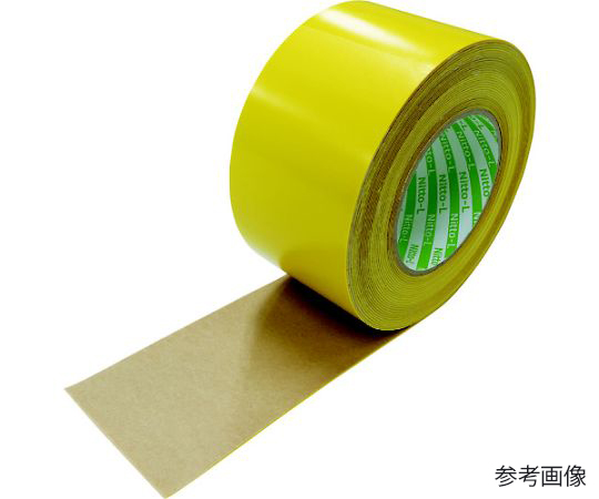 リアル　粗面ラインテープLS　0.91mm×75mm×10M　黄